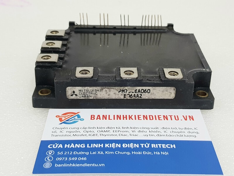 PM75CEA060 Module IGBT MITSUBISHI 75A 600A - Ảnh 2