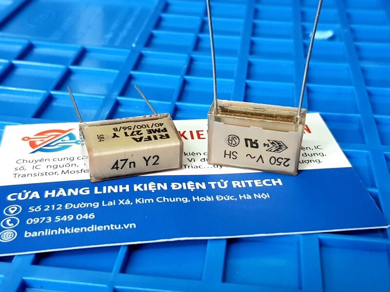 Tụ Rifa 47nF 250V 0.047uF 47n Y2 PME271Y - Ảnh 2