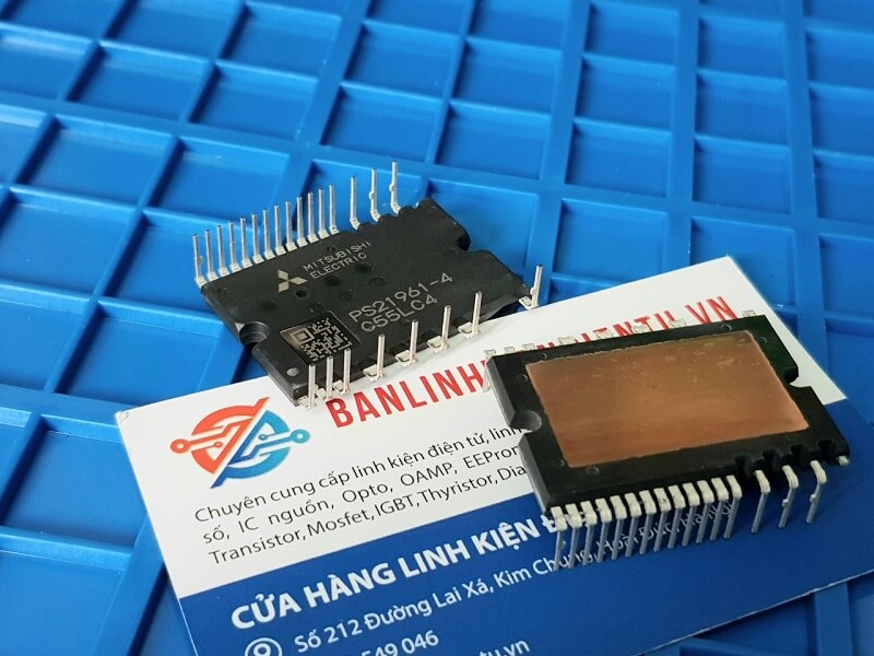 Alternative view of PS21961-4 Power Module Supply Mitsubishi 600V/3A