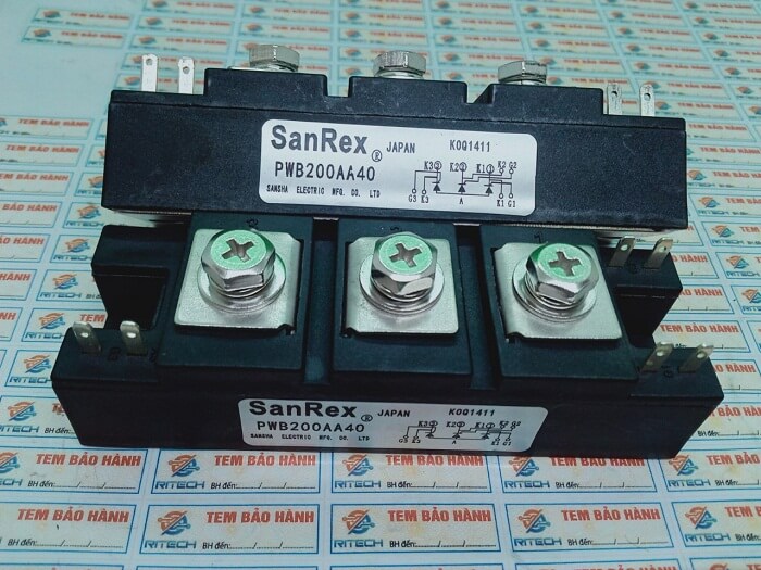 PWB200AA40 Modul Thyristor Sanrex 200A 400V