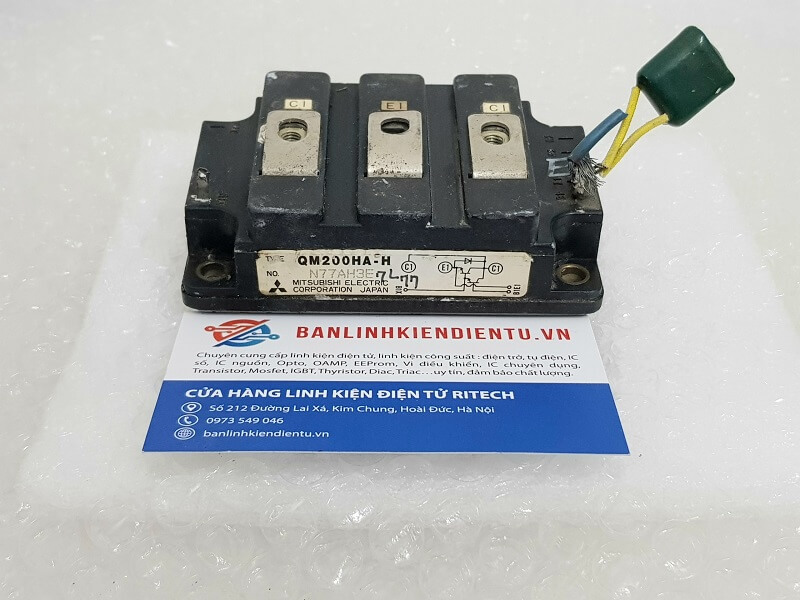 QM200HA-H Module Transitor 200A/600V (Tháo máy)