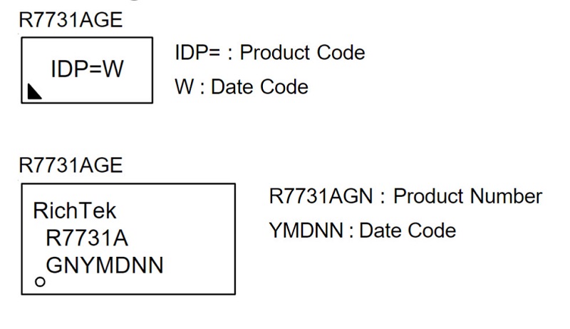 IC dao động nguồn SOT23-6 IDP= DP= R7731AGE - Ảnh 4