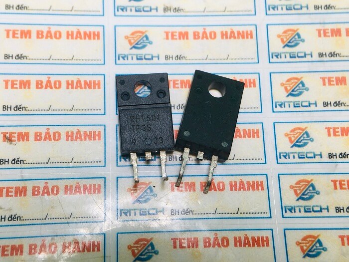 Alternative view of RF1501TF3S RF1501 TO-220F
