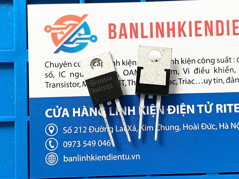 RHR15120 Diode 15A/1200V TO220-2 - Ảnh 2