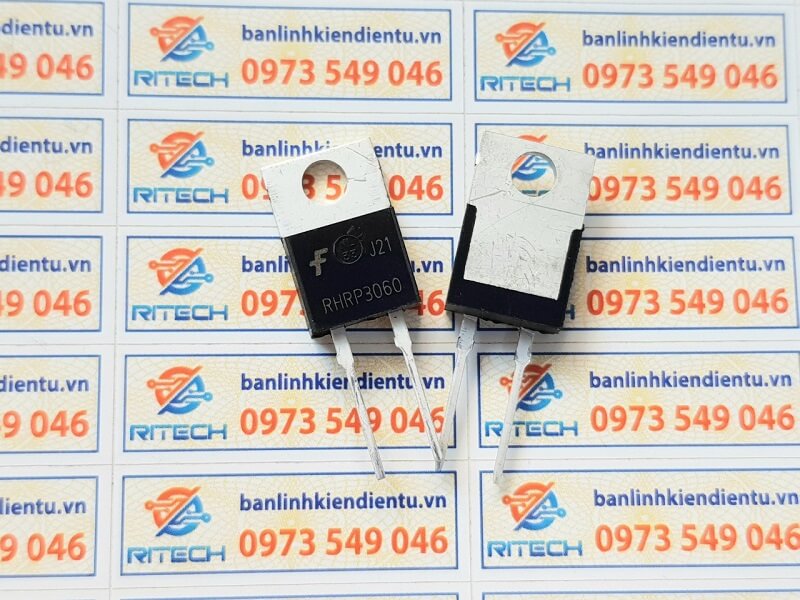 Alternative view of RHRP3060 Diode 30A/600V TO-220