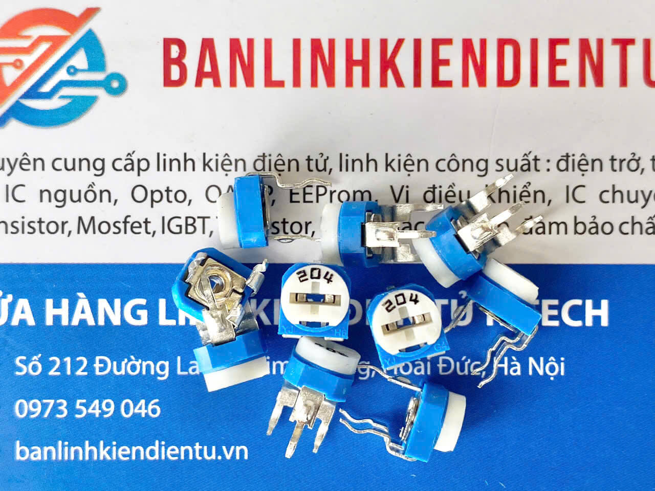 Biến trở tam giác 200K RM065 204