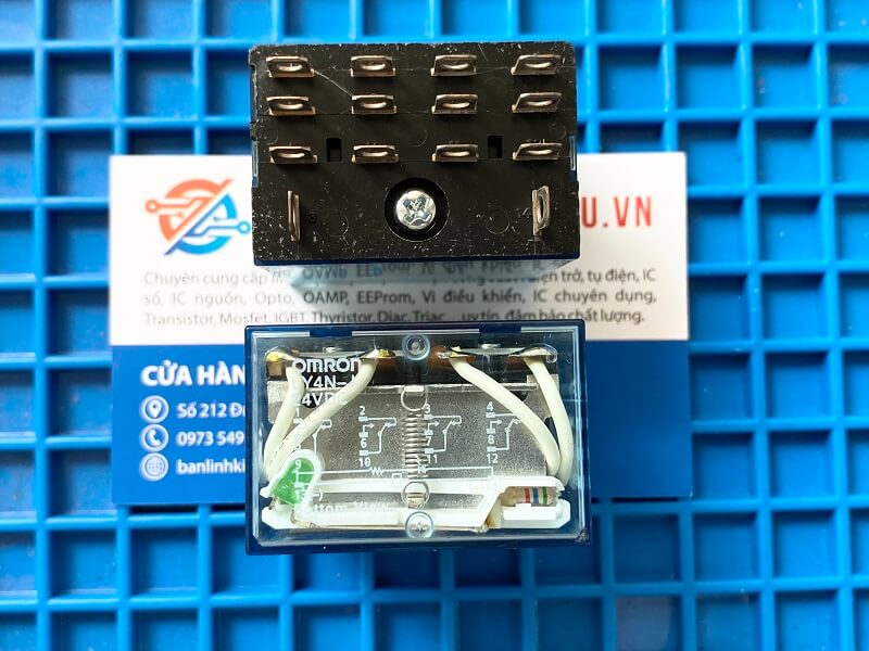 Relay OMRON LY4N-J -24VDC 10A (chính hãng)
