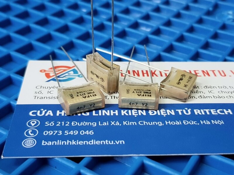 Tụ Rifa 4.7nF 0.0047uF 300V Y2 PME271Y