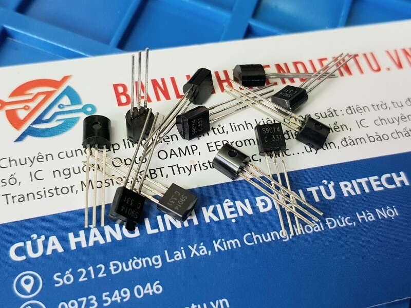 S9014 Transistor NPN 0.15A/50V  TO-92