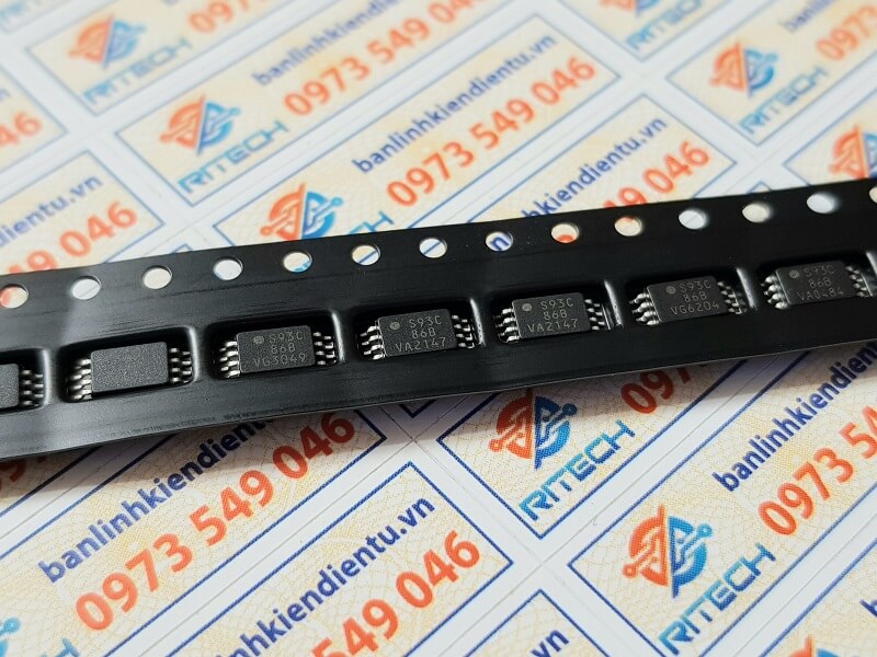 Alternative view of S93C86B S93C86BVE IC chức năng TSSOP-8