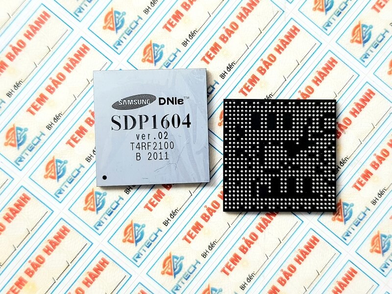 Alternative view of Chip BGA SDP1604 của Samsung chân gầm