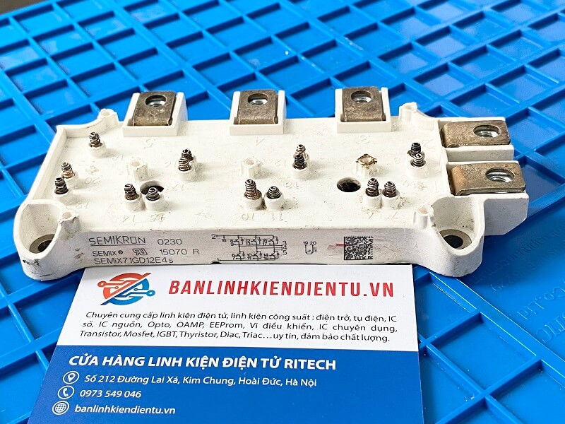 SEMIX71GD12E4S Module IGBT SEMIKRON 1200V (tháo máy)