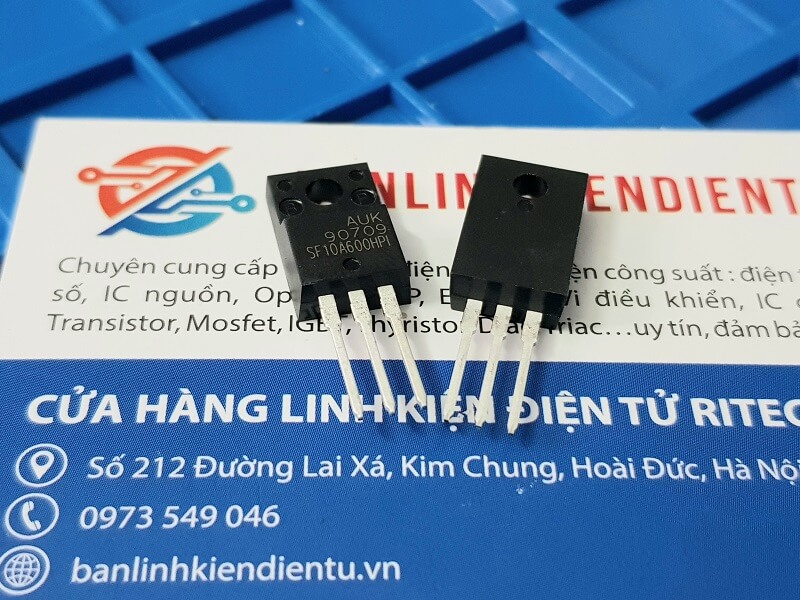 SF10A600 SF10A600HPI (5x) 600V, 10A TO-220F (hàng chính hãng)