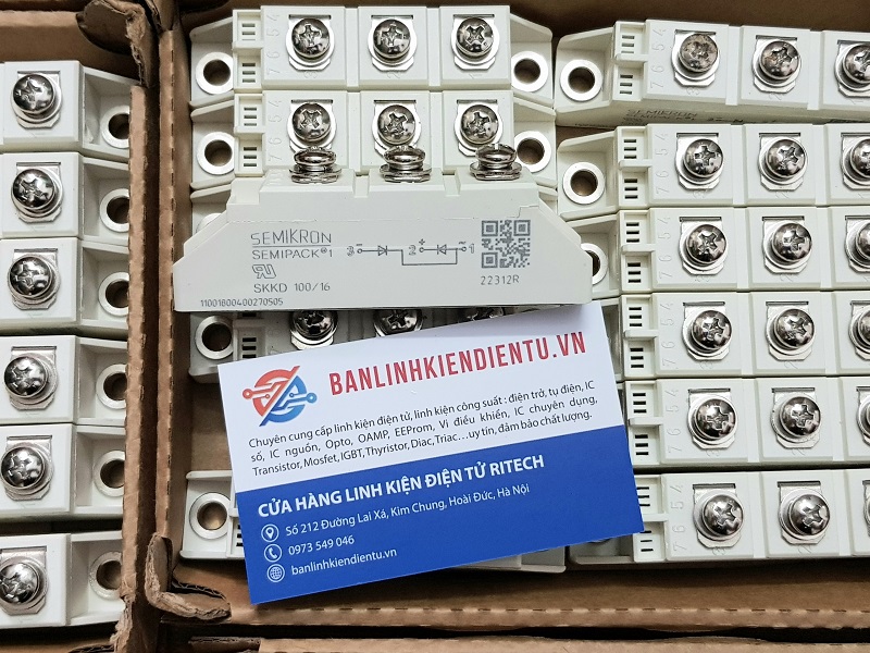 SKKD100/16 SKKD 100/16 Mô-đun Diode chỉnh lưu 1600V/100A