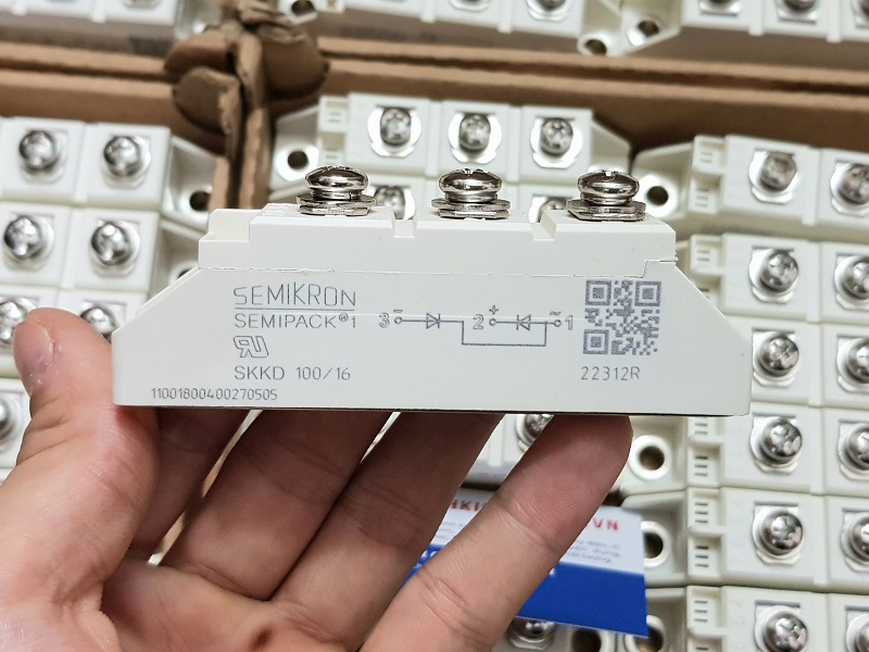Alternative view of SKKD100/16 SKKD 100/16 Mô-đun Diode chỉnh lưu 1600V/100A