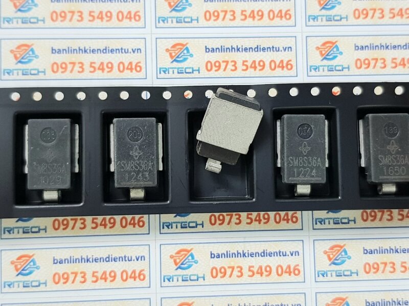 SM8S36A TVS DIODE DO-218AB - Ảnh 2