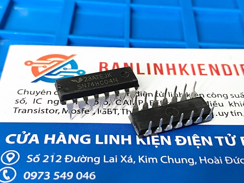 SN74HC04N 74HC04N 74HC04 DIP14 IC số