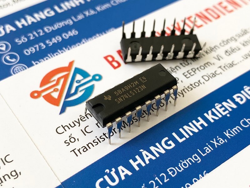 SN74LS123N, 74LS123 IC số DIP-16
