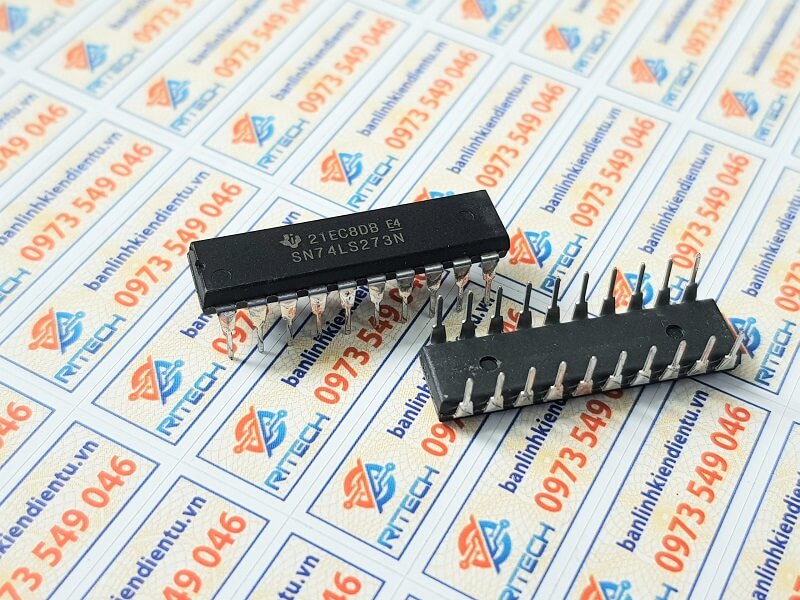 Alternative view of SN74LS273N , 74LS273N IC Số DIP-20