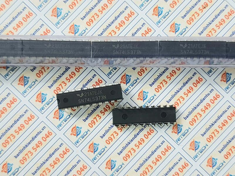 Alternative view of SN74LS373N 74LS373 IC số DIP-20 hàng nhập khẩu