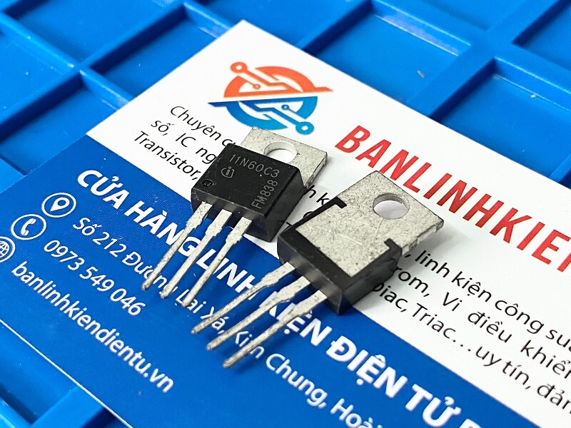 11N60C3, SPP11N60C3 Mosfet Kênh-N 11A 600V TO-220FP