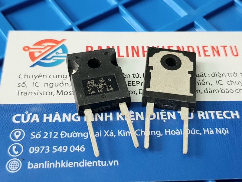 STTH6006W Diode Gen Purp 600V/60A DO247