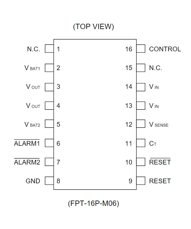Sơ đồ chân IC MB3790