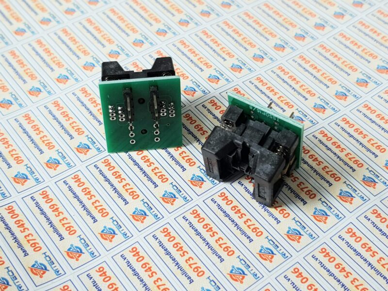 Socket Đổi Chân IC TSSOP-8 0.65mm Sang DIP-8 2.54mm