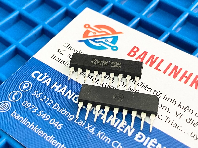 TA7317P IC khuếch đại âm thanh ZIP-9 Mới Chính hãng