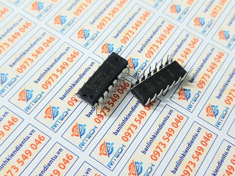 Alternative view of TCA785P TCA785 TCA 785 Phase Control IC DIP-16