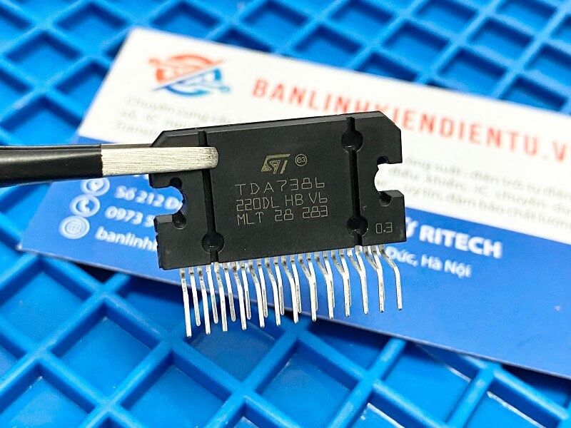 Alternative view of TDA7386 IC Âm Thanh ZIP25