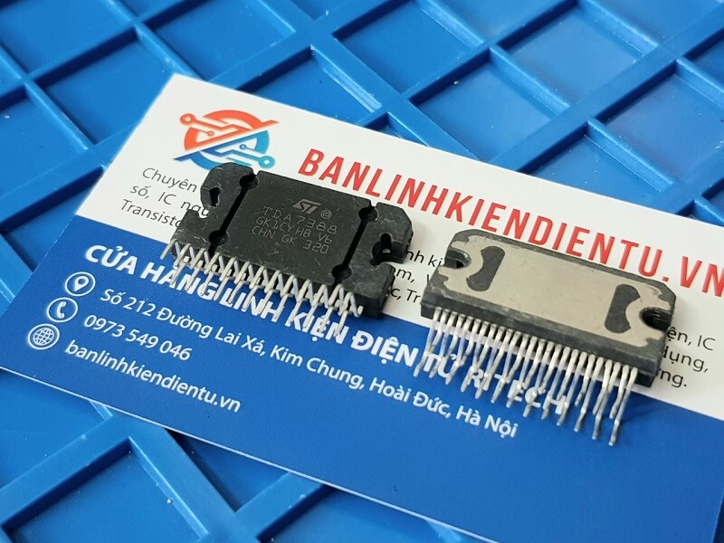 Alternative view of IC TDA7388 Khuếch Đại Flexiwatt25