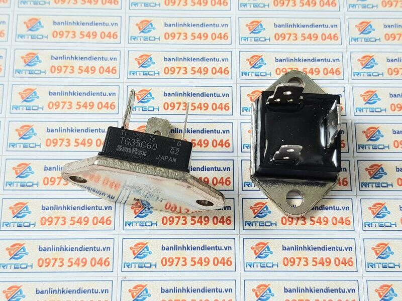 Alternative view of TG35C60 Triac Sanrex 35A/600V