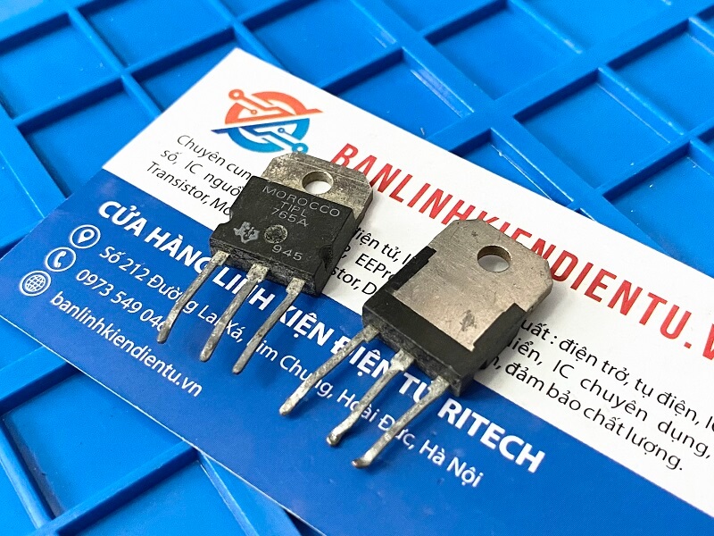 TIPL765A, TIPL765 Transistor NPN 10A 1000V TO-3P (Tháo Máy)