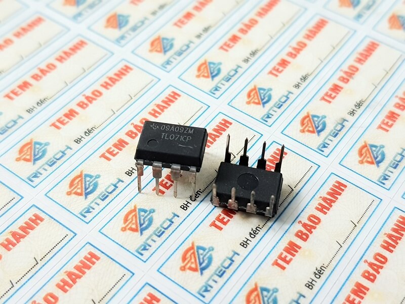TL071CN, TL071CP IC khuếch đại thuật toán DIP-8 (Nhập khẩu xịn)