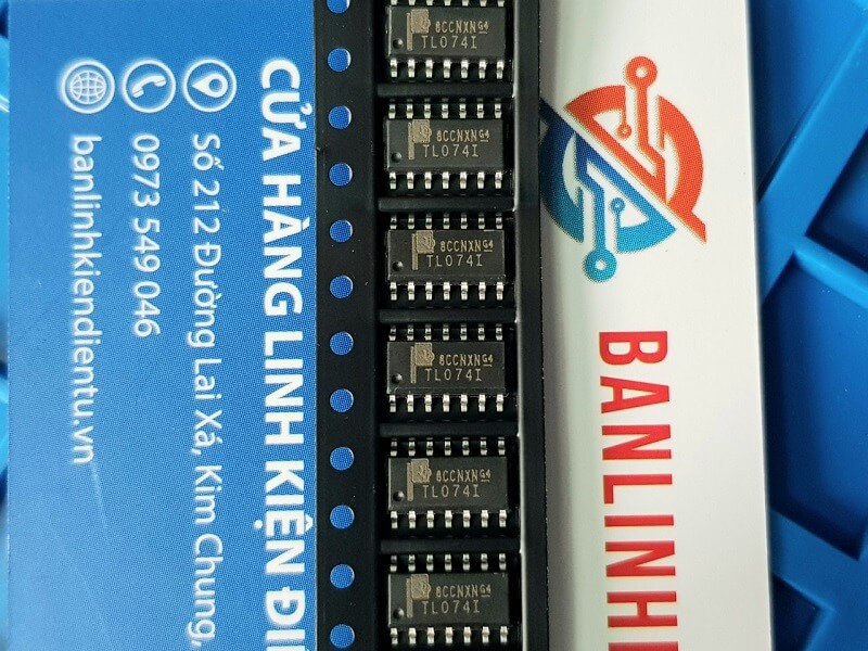 Alternative view of TL074I TL074IDR TL074 IC Số SOP-14