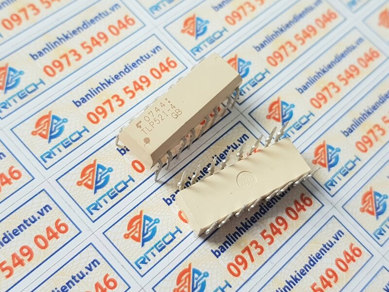 TLP521-4, TLP 521-4GB, TLP 521-4 Opto DIP-16