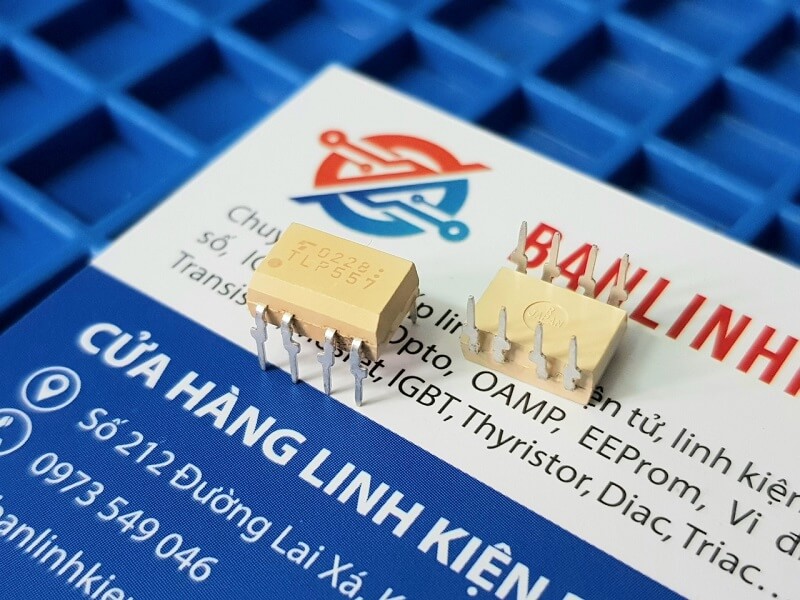 Alternative view of TLP557 TLP 557 Opto Điều Khiển DIP-8