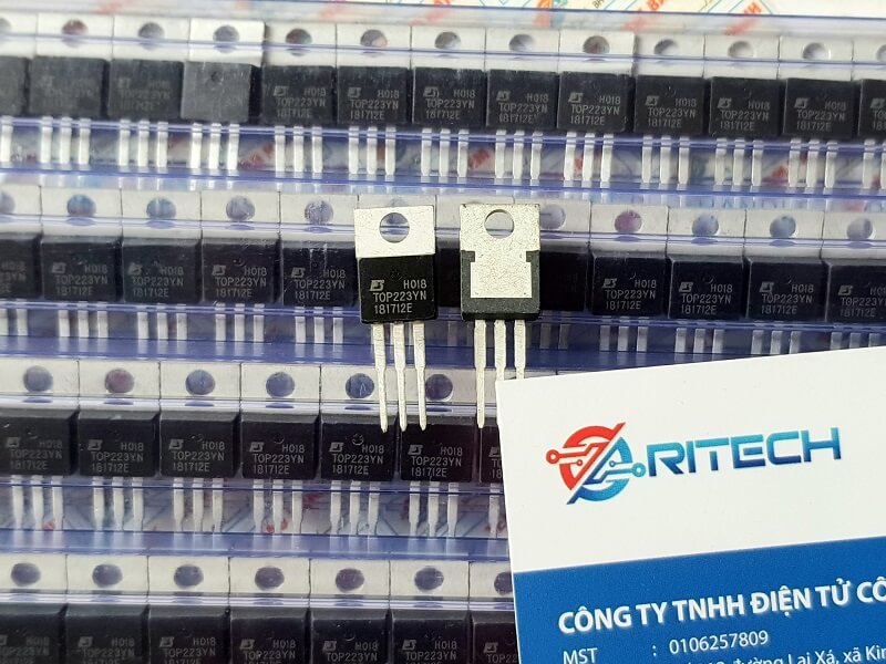 Alternative view of IC nguồn TOP223YN, TOP223Y công suất 50w TO-220 hàng nhập khẩu chính hãng Power Integrations