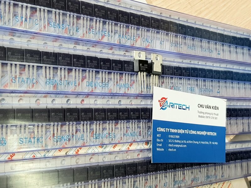 IC nguồn TOP223YN, TOP223Y công suất 50w TO-220 hàng nhập khẩu chính hãng Power Integrations - Ảnh 3