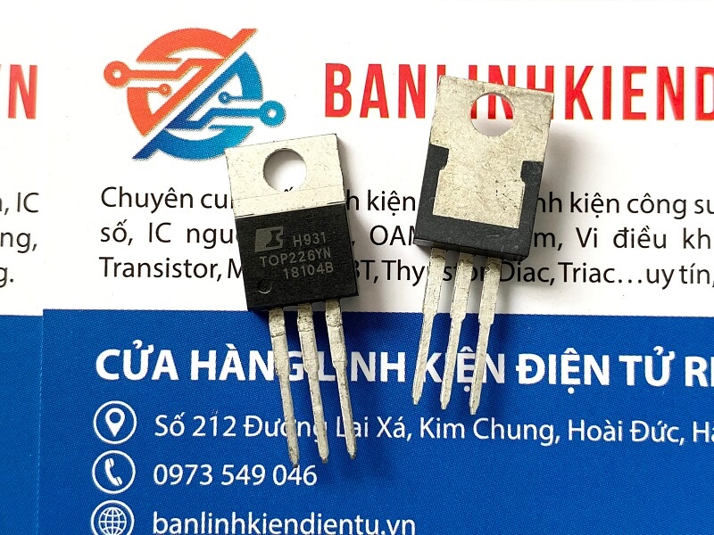 Alternative view of IC nguồn TOP226Y, TOP226YN công suất 125w TO-220