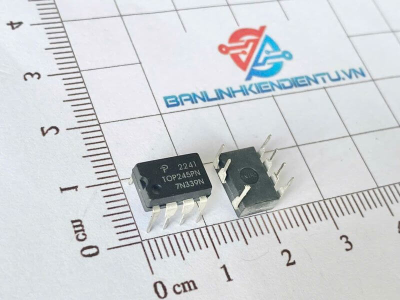 Alternative view of TOP245PN,TOP245P IC nguồn DIP-7
