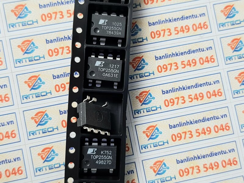 IC nguồn TOP255GN, TOP255 công suất 19w SOP-7
