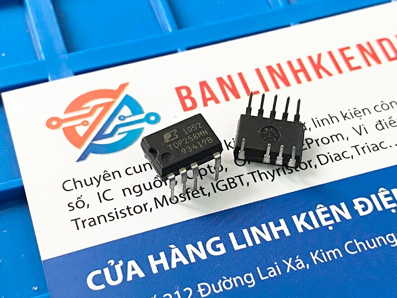 IC nguồn TOP258MN, TOP 258MN công suất 29w DIP-9
