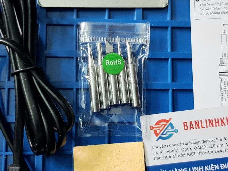 Bộ Máy Hàn Điều Chỉnh, Mỏ hàn TQ936 60W 220V - Ảnh 3