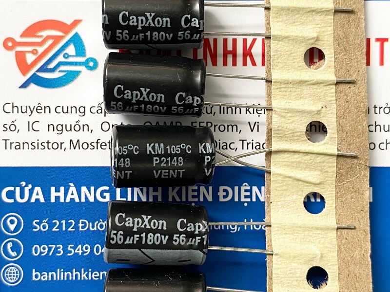 TỤ HÓA 56UF 180V