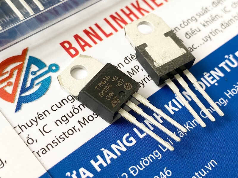 TYN616 Thyristor 16A 600V TO-220 (hàng nhập khẩu)