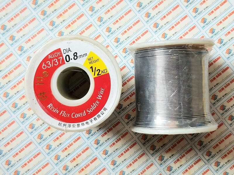 Alternative view of Thiếc hàn ( Chì Hàn )DIA 63/37 siêu bóng 0,5kg