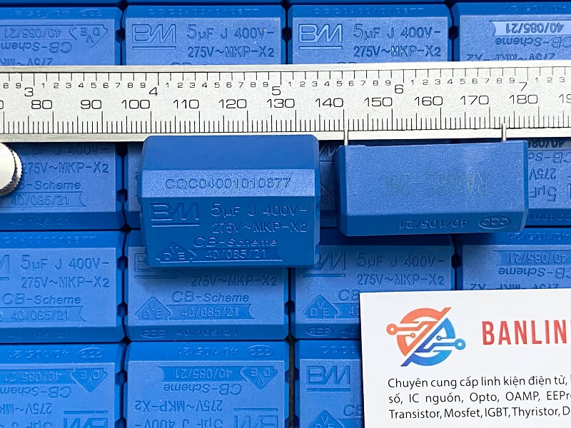 Tụ bếp từ 5uf