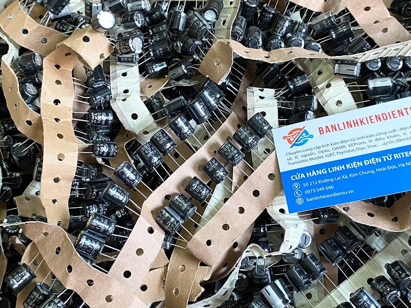 Alternative view of Tụ hóa SAMWHA 4.7uF 500V 10x13mm